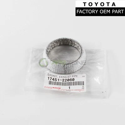 JUNTA DE TUBO DE ESCAPE ORIGINAL TOYOTA HIGHLANDER SCION TC LEXUS OEM 17451-22060 Foto 1 de 4