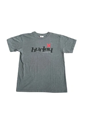 Camiseta Hurley International Niños Vintage Años 90 Gris Desteñido Patinador Juvenil Talla L Foto 1 de 4