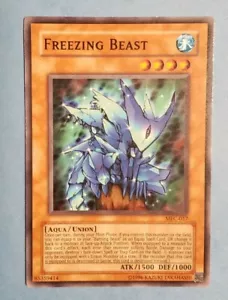 Yugioh - COMMON - MFC-017 - Freezing Beast - NEAR MINT - FREE SHIPPING - Bild 1 von 2