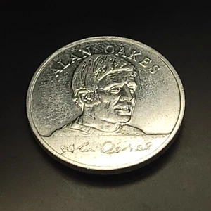 Medal Alan Oakes Manchester City England World Cup Squad 1970 ESSO FRANKLIN MINT - Picture 1 of 4