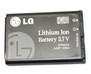 LG LGIP-420A Li-Ion Battery 3.7V 850mAh for UX280 AX300 UX300 AX380 Cellphone - Picture 1 of 1