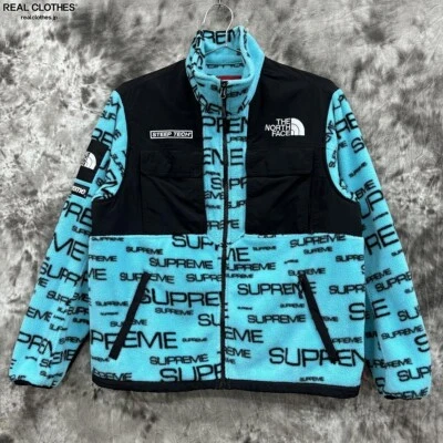 Supreme X THE NORTH FACE 21AW STEEP TECH FLEECE JACKET NA52101I Blue Size S - Image 1 of 4
