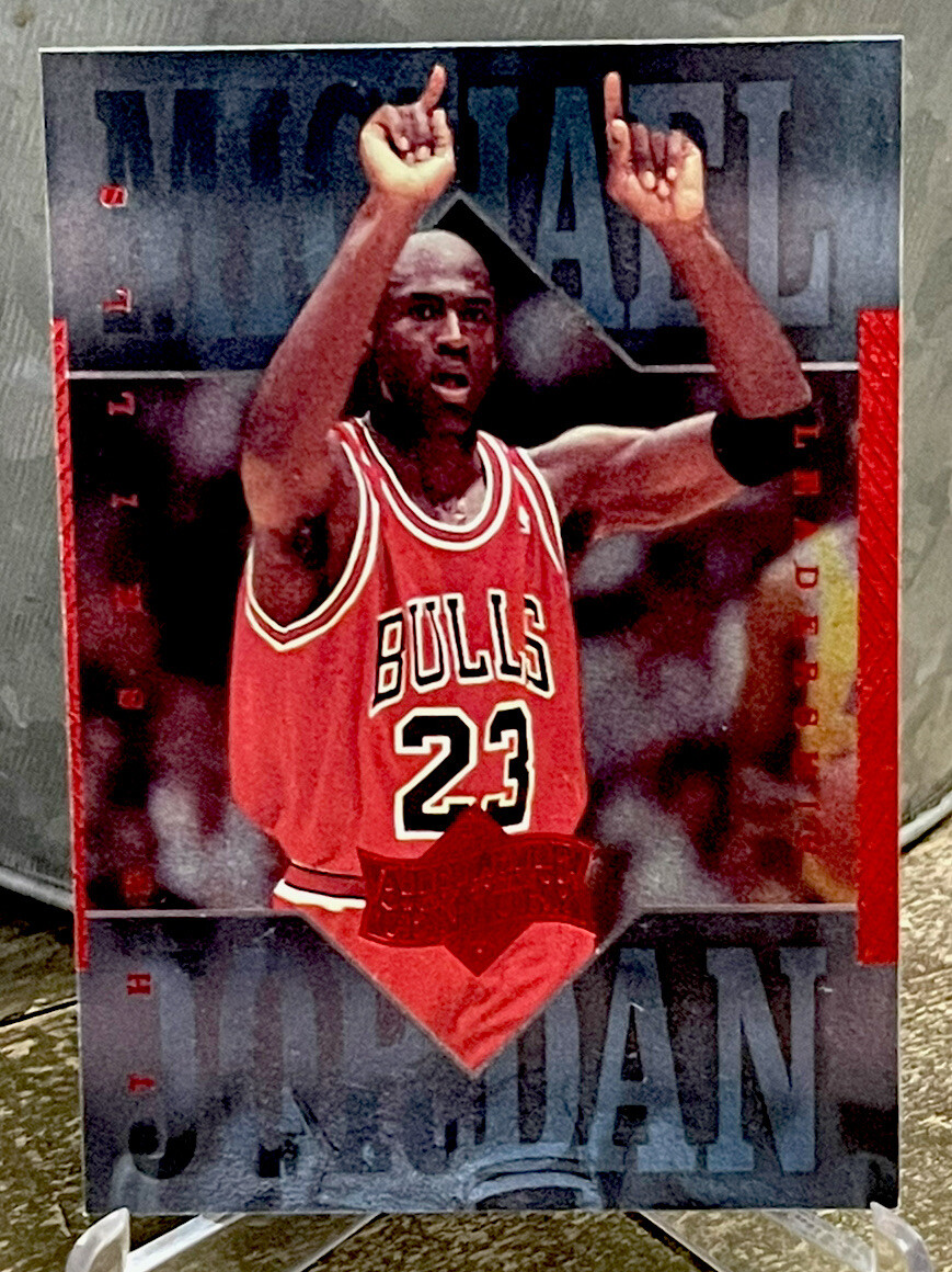 Michael Jordan Card INSERT 90'S UPPER DECK RARE HOLO FOIL SP BULLS JERSEY  #23 | eBay