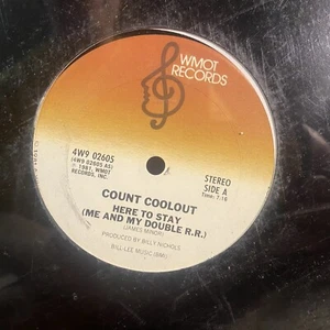 Count Coolout Here To Stay Me And My Double R.R. SEALED electro funk boogie - Imagen 1 de 1
