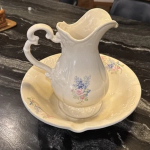 Vintage ROYAL HAEGER Pitcher And Basin 4292 & 4293 USA 1987 - Picture 1 of 7