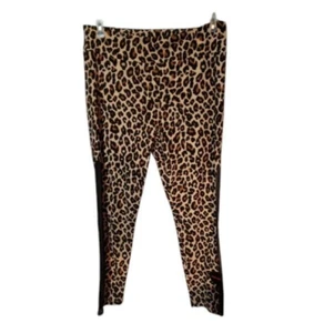 Women's NOBO No Boundaries Leopard Print Ankle Length Legging Sz M - Picture 1 of 5