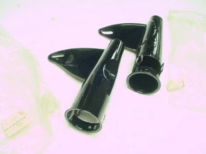 NEW NOS BSA B44 B25 TRIUMPH TR25W HEADLIGHT EAR UPPER COVER SET PART # 97-3652/3 - Picture 1 of 4