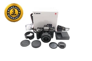 Canon EOS M5 fotocamera mirrorless 24,2 MP con obiettivo 15-45 mm, ottime condizioni - Foto 1 di 9