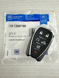New Chevrolet Camaro Keyless Entry Remote Key Fob Transmitter W/ START 13547788 - Picture 1 of 4
