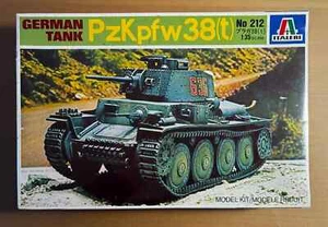 ITALERI 212 German tank PZKPFW 38 (t) scala 1/35 - Foto 1 di 1