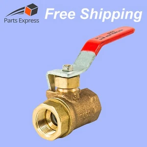 3/4" BRONZE BALL VALVE *200 WSP* FOR HIGH PRESSURE STEAM SERVICE, #80 - Picture 1 of 6