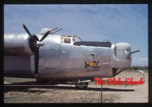 B-24 Liberator Indian Air Force Pima Air Space Tucson AZ 1980's Kodachrome slide - Picture 1 of 1