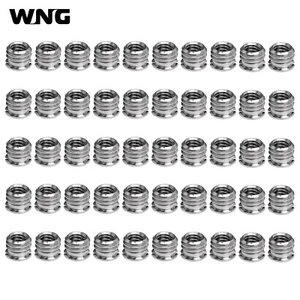 50 Packs 1/4" to 3/8" Converter Adapter Camera Screws for Tripod Plate - Picture 1 of 13