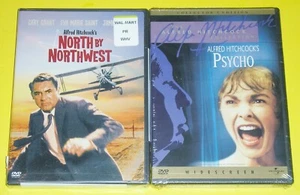 Alfred Hitchcock DVD Lot - North By Northwest (New) Psycho (New) - Picture 1 of 1