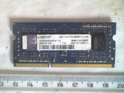 KINGSTON ACR256X64D3S16C11G (2GB DDR3 PC3-12800 1600MHz SODIMM 204-pin) DRAM - a - Image 1 of 3