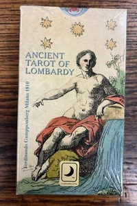 Tarocchi antichi Lombardia - Ferdinando Gumppemberg Milano 1810 - Sigillati nuovi con scatola - Foto 1 di 6