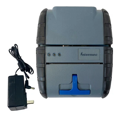 Intermec PB3 Direct Thermal Portable Barcode Printer Serial Bluetooth PB3A021E - Image 1 of 4
