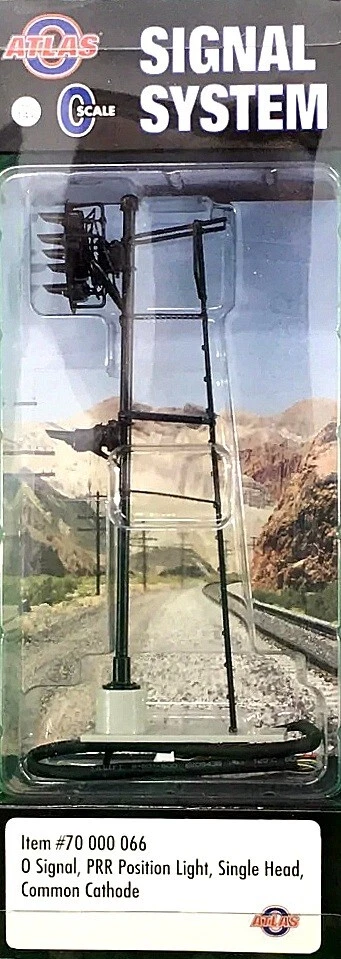 Atlas O GAUGE #70000066 Signal PRR Position Light, Single Head~NEW - Image 1 of 1