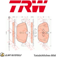 THE BRAKE LINING SET, THE DISC BRAKE FOR PEUGEOT DF PSA PEUGEOT 5008 508 I 8D