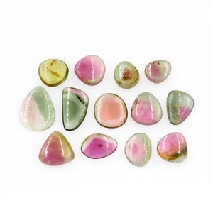 Rough Tourmaline Slice Cut Loose Gemstone Choose Option Wholesale Lots Gemstone - Picture 1 of 30