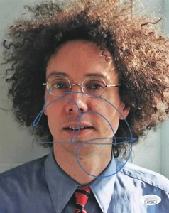 Photo signée Malcolm Gladwell 8x10 avec JSA COA #AP71261 - Photo 1/2