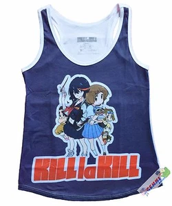 *Legítimo* Camiseta sin mangas Kill La Kill Ryuko Mako Friends Sublimación Junior #83043 - Imagen 1 de 1