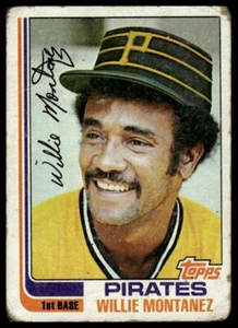 1982 Topps #458 Willie Montanez - Picture 1 of 2