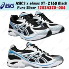 ASICS x atmos GT-2160 Black Pure Silver 1203A320-004 Size Men's 4-14 New
