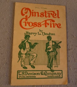 Harry L Newton Komödie Minnesänger Kreuzfeuer Gespräche Witze T.S. Denison 1914 - Bild 1 von 4