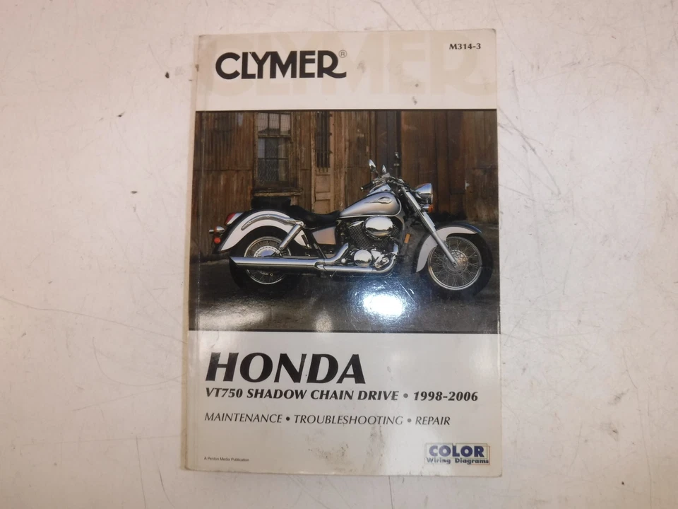 Manual Clymer - Transmisión por cadena Honda VT750 Shadow 98-06 M314-3 Foto 1 de 4