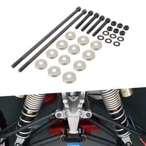 Upper & Lower A-Arm Bolts Dust Cover Caps Kit For Yamaha YFZ450R / RSE 2009-2023 - Picture 1 of 9