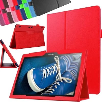 SMART-LIFE2010 Magnetic Leather Book Stand Case Lenovo Tab 3 10.1 Inch TB-X103F Smart Cover