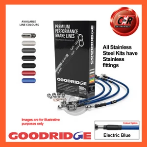 Mangueras de freno Goodridge acero inoxidable E.Blue para MG Metro SAH0603-6C-EB - Imagen 1 de 5
