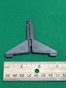 Vintage TYCO Train Racin Hoppers GRAY TRACK SUPPORT LIFT 3" Slot Car part - Picture 1 of 1