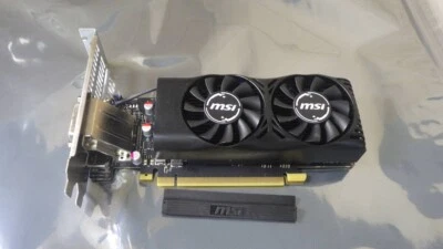 MSI GeForce GTX 1050 Ti 4GT LP GDDR5 Graphics Card Low Profile Tested - Image 1 of 4