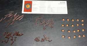 Axis & Allies Stücke UdSSR Ersatz-Token & Teile 1987 Milton Bradley - Bild 1 von 9