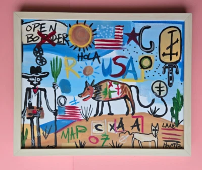 CORBELLIC + Painting 20x16" – Original MY LADY IS REALLY LOVELY + COA - Image 1 of 4