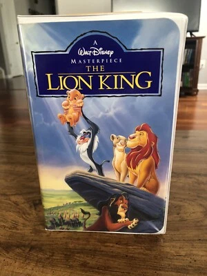 The Lion King (VHS, 1995) Walt Disney Masterpiece Collection - Image 1 of 4