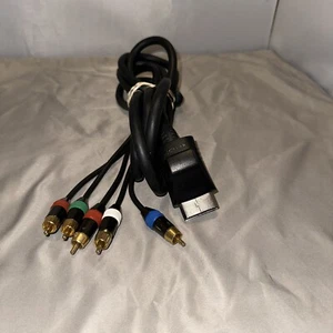 Original OG Xbox Microsoft Brand Component HD AV Genuine OEM Cable Cord Tested - Picture 1 of 7