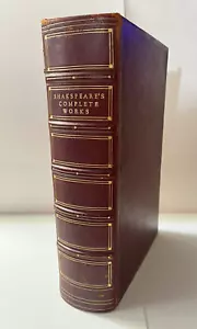William Shakespeare’s Complete Works ~ Gold Gilt - Picture 1 of 13