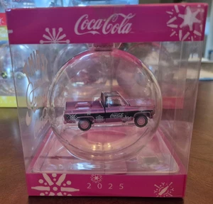 2025 M2 Machines Christmas Ornament Chase - Coke Cola 1976 GMC Sierra Grande 15 - Picture 1 of 6