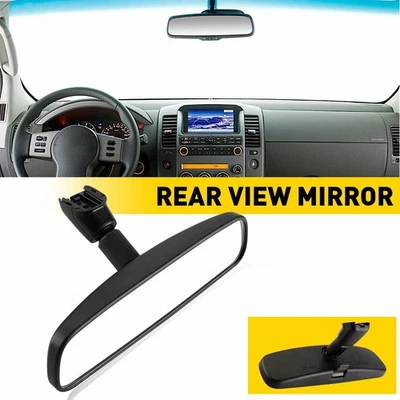 Interior Rear View Mirror For 1999-2013 Nissan Fairlady Navara Frontier Altima - Image 1 of 4