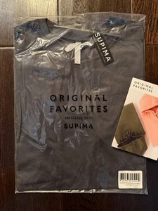 Original Favorites 100% Algodón Supima - Pizarra - Todas las Tallas - Camiseta en Blanco Nueva Con Etiquetas - Imagen 1 de 5