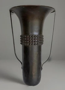 Neoclassical Antique Art Deco Bronze Urn Dallas, TX Estate 17-1/2" High - Picture 1 of 14