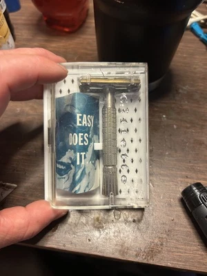 GILLETTE  safety Razor  Made In U.S.A 1950’s 60’s  not used - Image 1 of 4