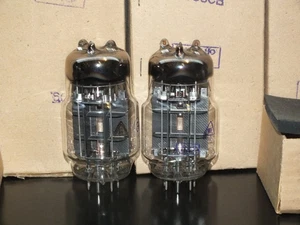 Matched pair (2 Röhren) 6S33S-V 6C33C-B versiegelte Boxen gleiche Daten - Bild 1 von 15