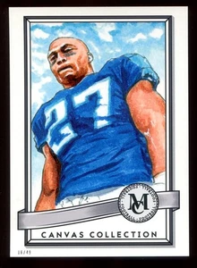 2015 TOPPS MUSEUM EDDIE GEORGE "CANVAS COLLECTION" 5X7" JUMBO ART CARD #/49 - Picture 1 of 2