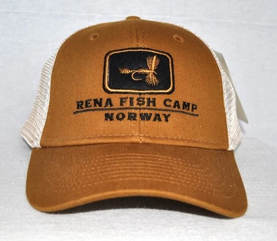 *RENA FISH CAMP NORWAY* 飞钓卡车司机球帽 *OURAY 51072-3* — 第 1/3 张图片