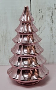 2025 Target Bullseye 7" Pink Metallic Glas Weihnachtsbaum NEU - Bild 1 von 4
