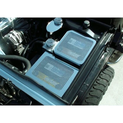 ACC Fuse Box Cover fits 2003-2007 Hummer H2-Stainless Steel/Polished - Image 1 of 3